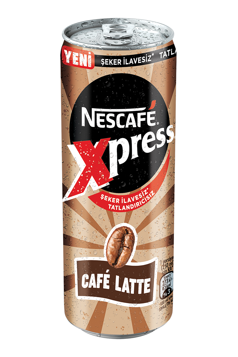 Nescafe Xpress Latte Şeker İlavesiz 250 ml
