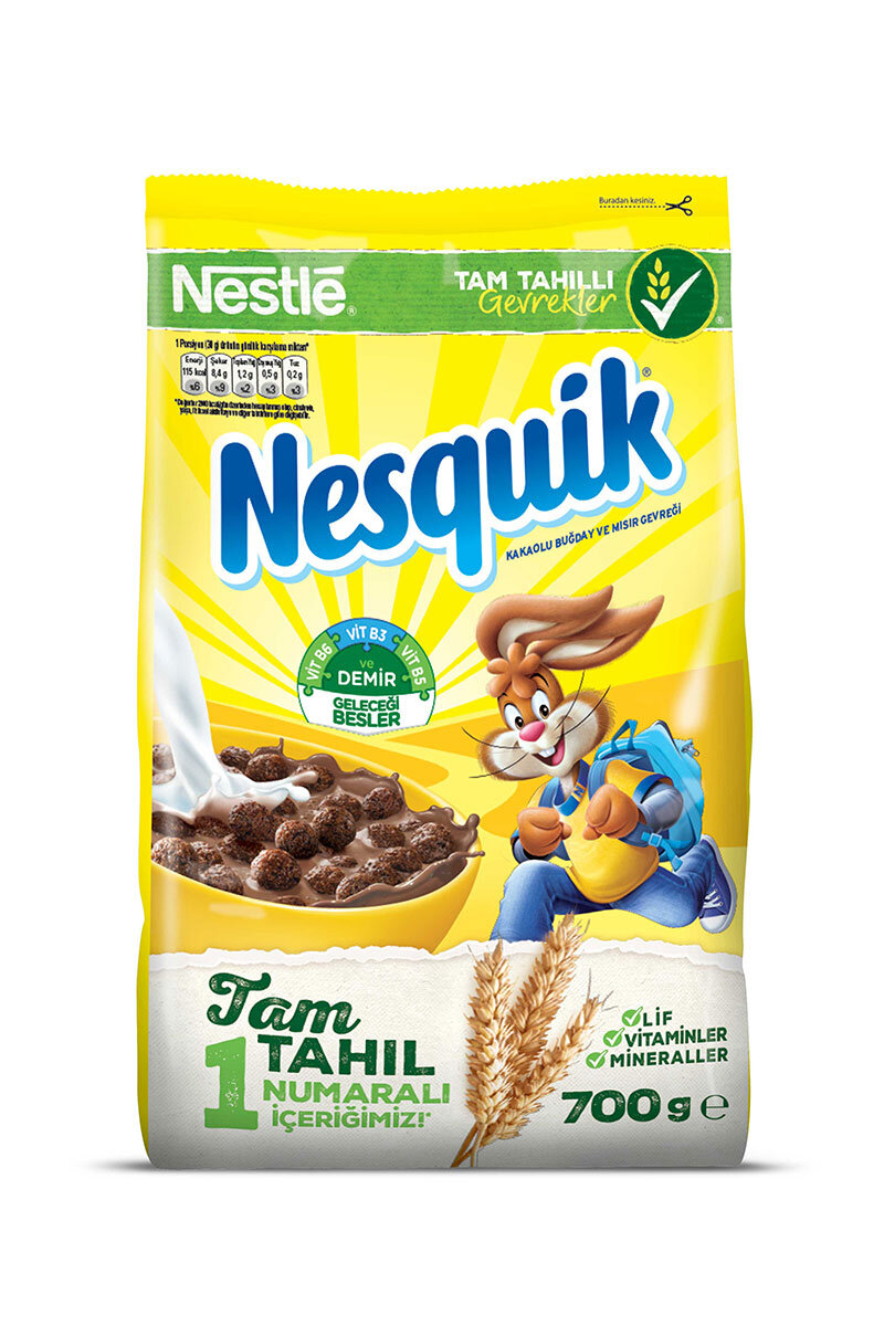 Nestle Nesquik Tam Tahıllı Gevrek 700 G