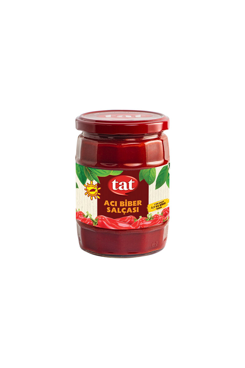Tat Acı Biber Salçası 550 g