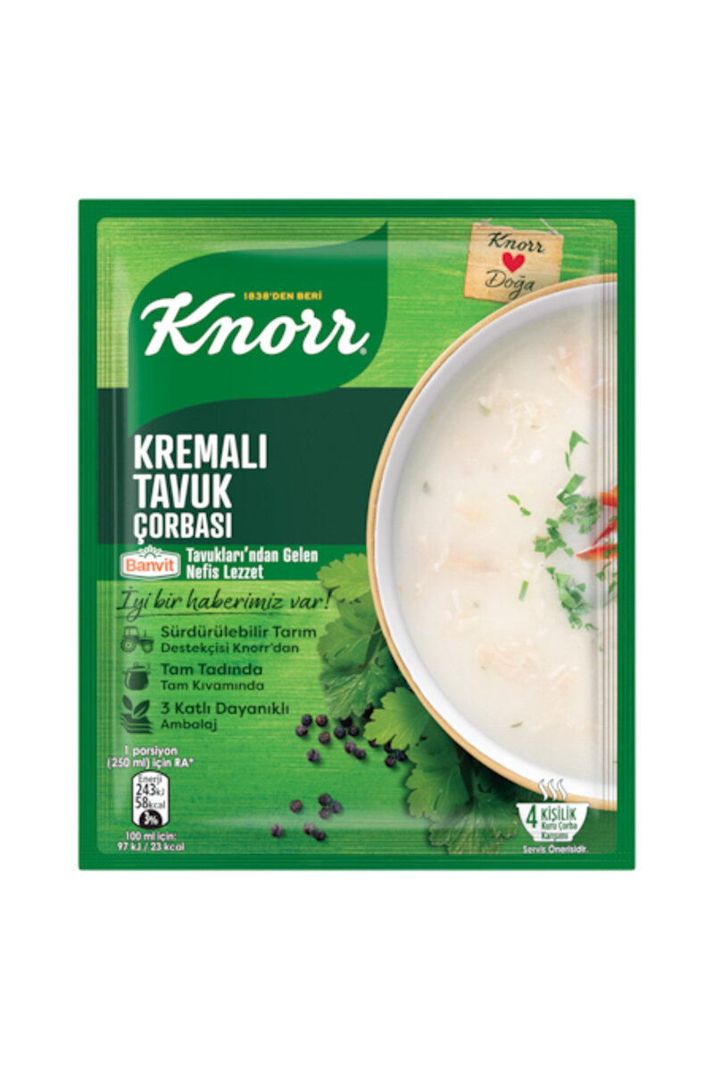 Knorr Çorba Kremalı Tavuk 65 g