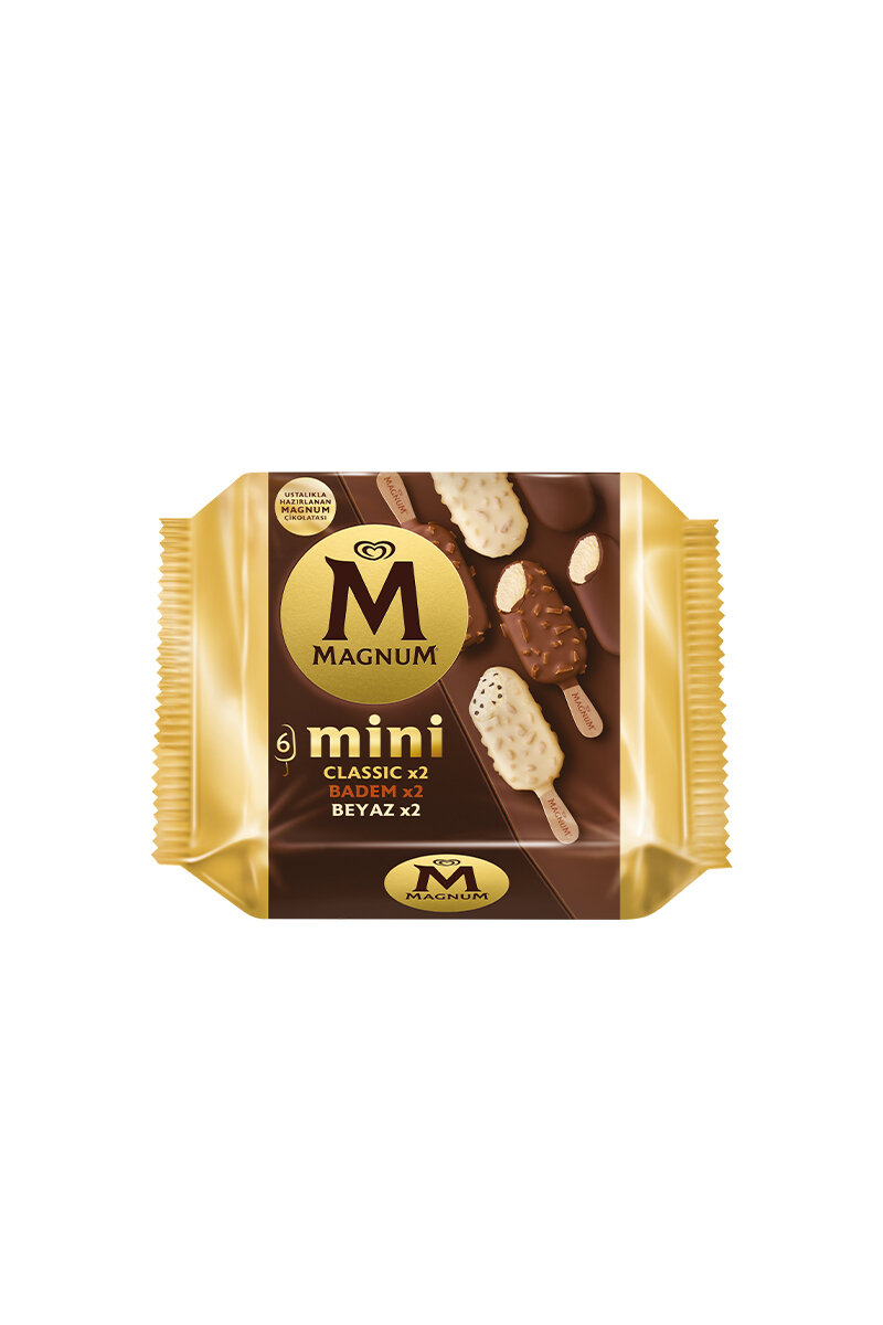 Magnum Mini Classic - Badem - B. Çikolatalı 345 Ml