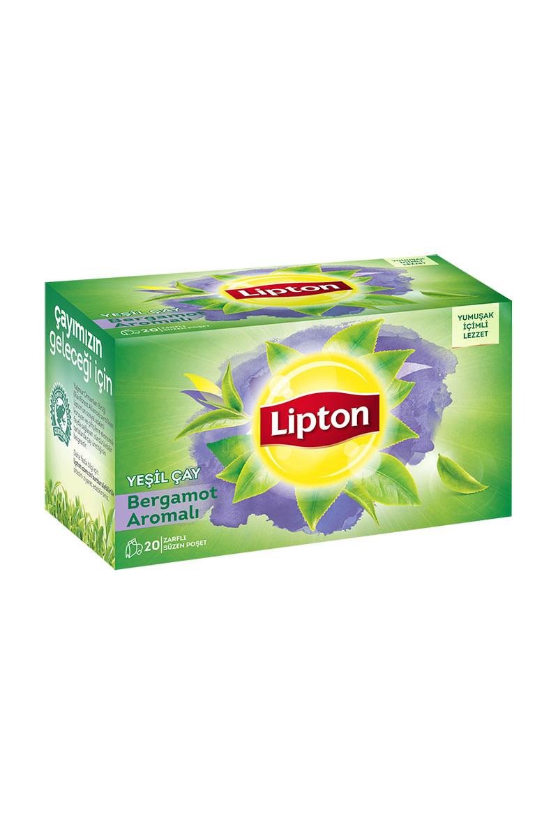 Lipton Berrak Yeşil Çay 20'li Bergamotlu