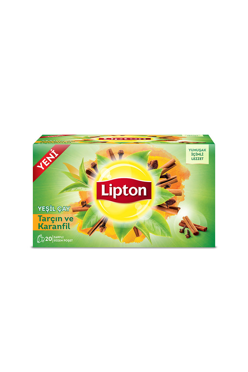 Lipton Berrak Yeşil Karanfil Tarçın 20Li