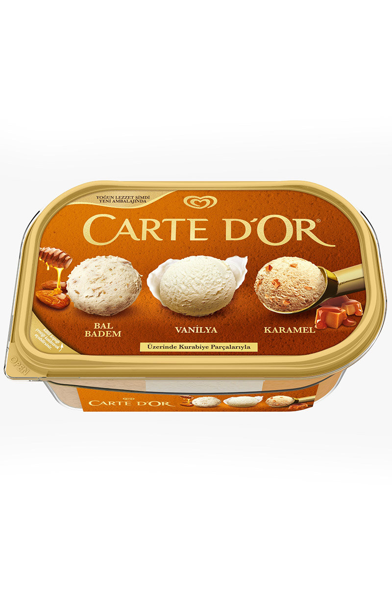Algida Carte D'or Classic Badem - Karamel - Kaymaklı 850 Ml