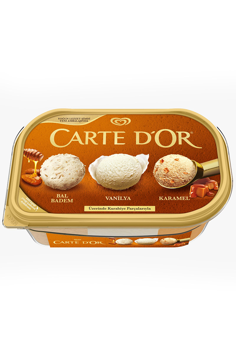 Algida Carte D'or Classic Badem - Karamel - Kaymaklı 850 Ml
