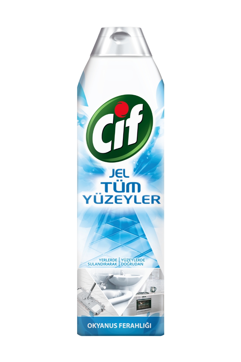 Cif Jel Tüm Yüzeyler 750 Ml Okyanus Ferahlığı