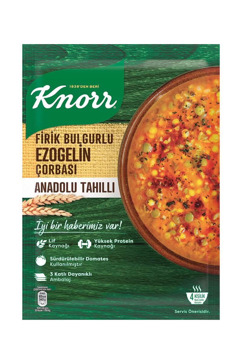 Knorr Firik Bulgurlu Ezogelin Çorbası 98 g