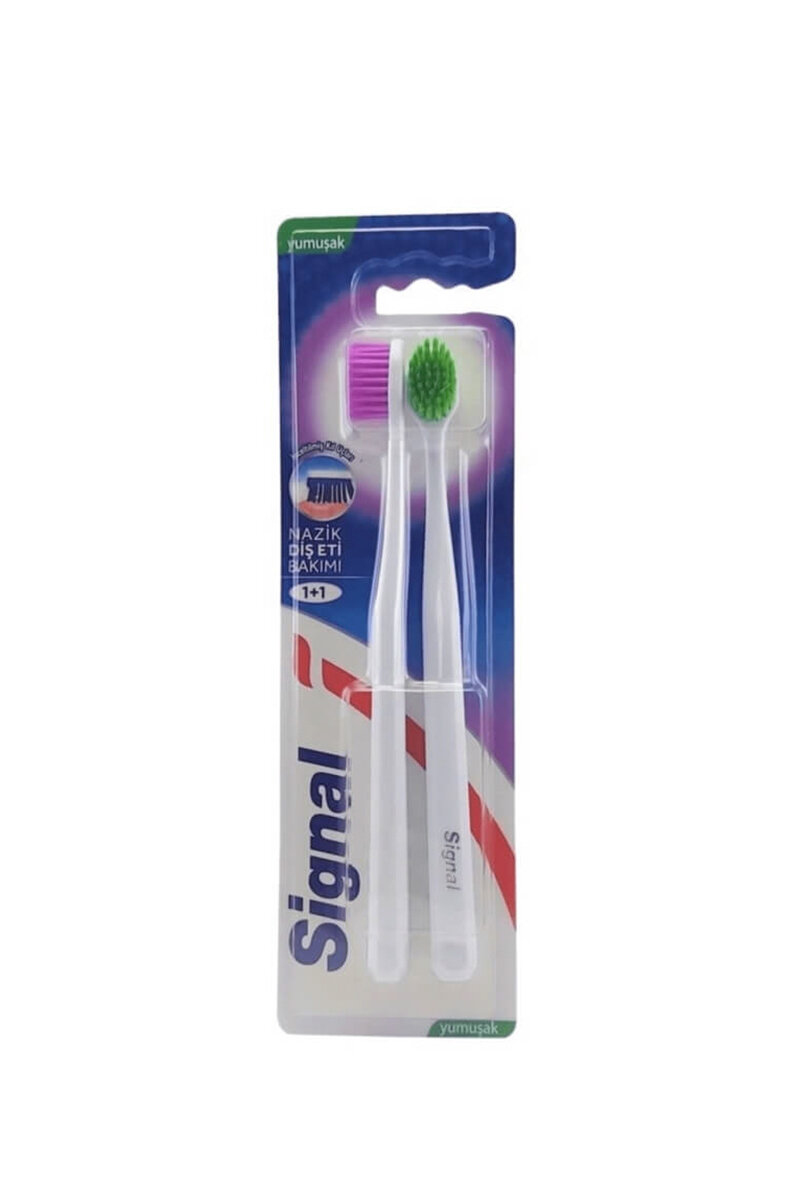 Signal Diş Fırçası Nazik Diş Eti Bakımı 1+1