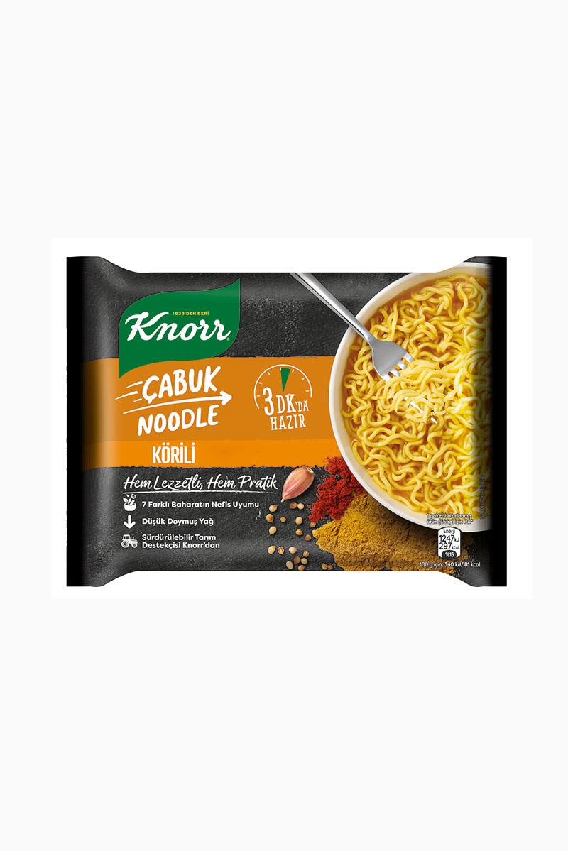 Knorr Çabuk Noodle Körili 66 g