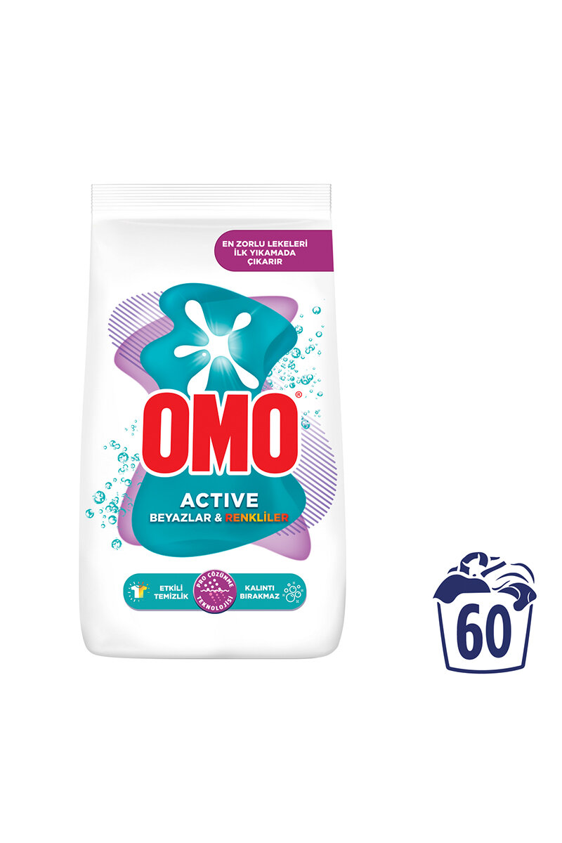 Omo 9 kg Toz Deterjanı Renkli ve Beyaz