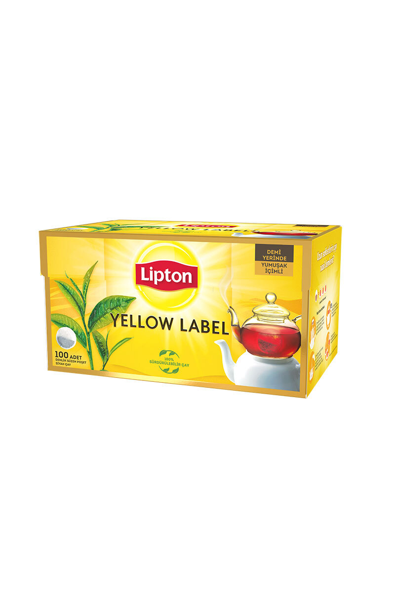 Lipton Yellow Label Çay 100'lü Demlik Poşet