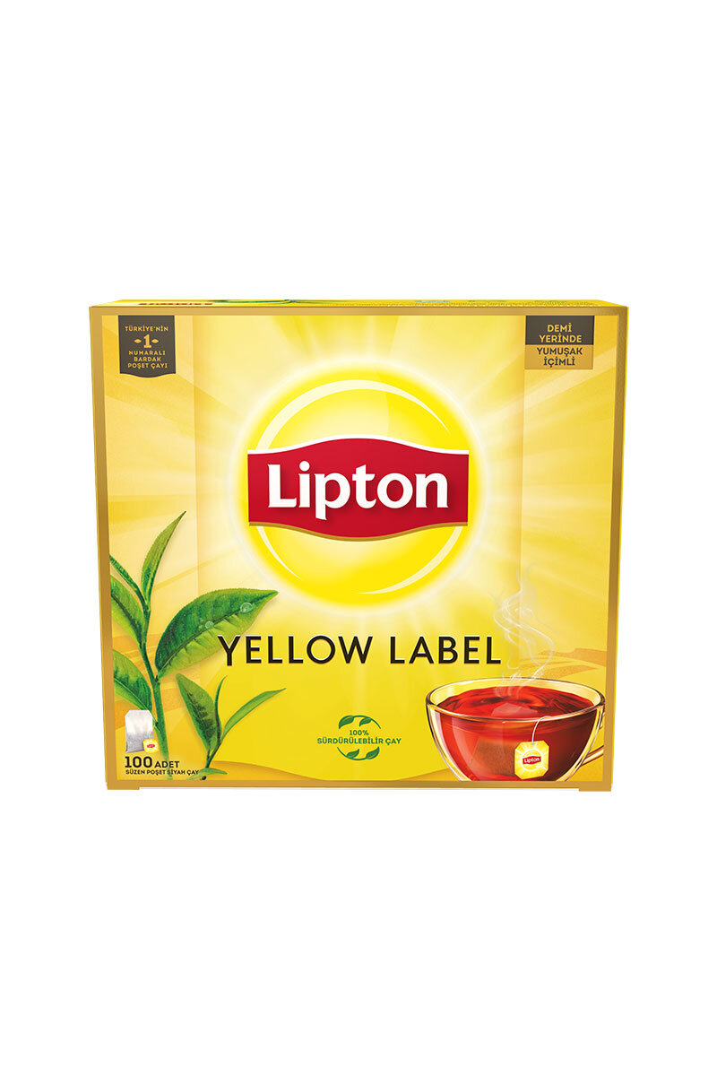 Lipton Yellow Label Çay 100'lü Bardak Poşet