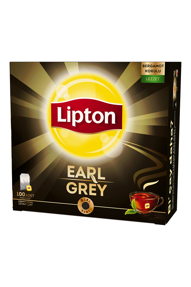 Lipton Earl Grey Çay 100'lü Bardak Poşet 200 g