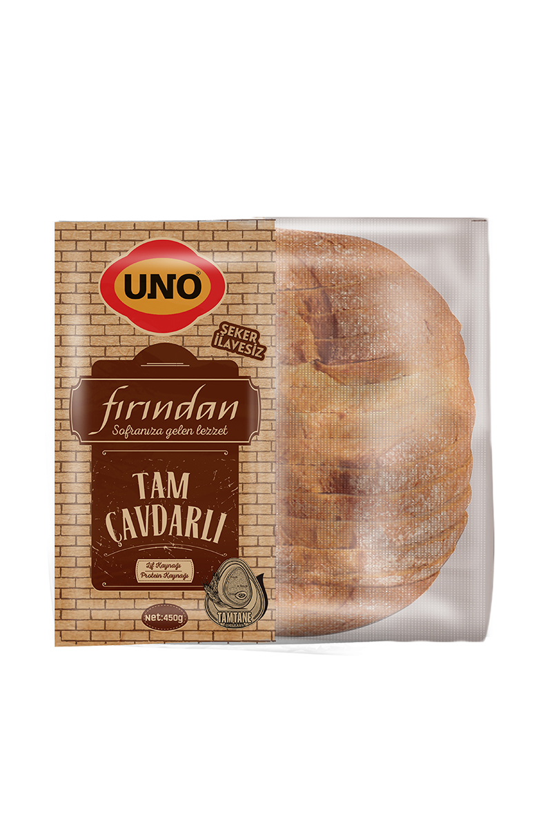 Uno Fırından Tam Çavdar 450 G