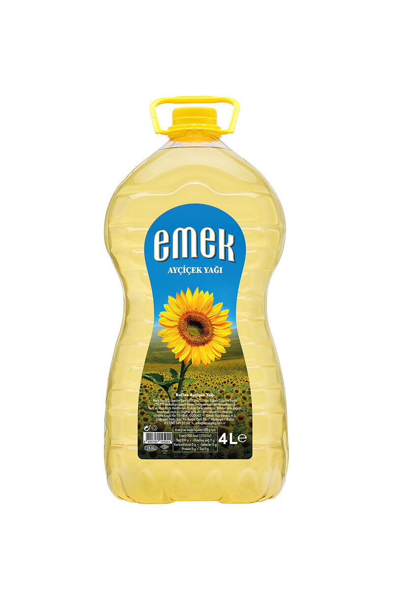 Emek Ayçiçek Yağı Pet 4 l