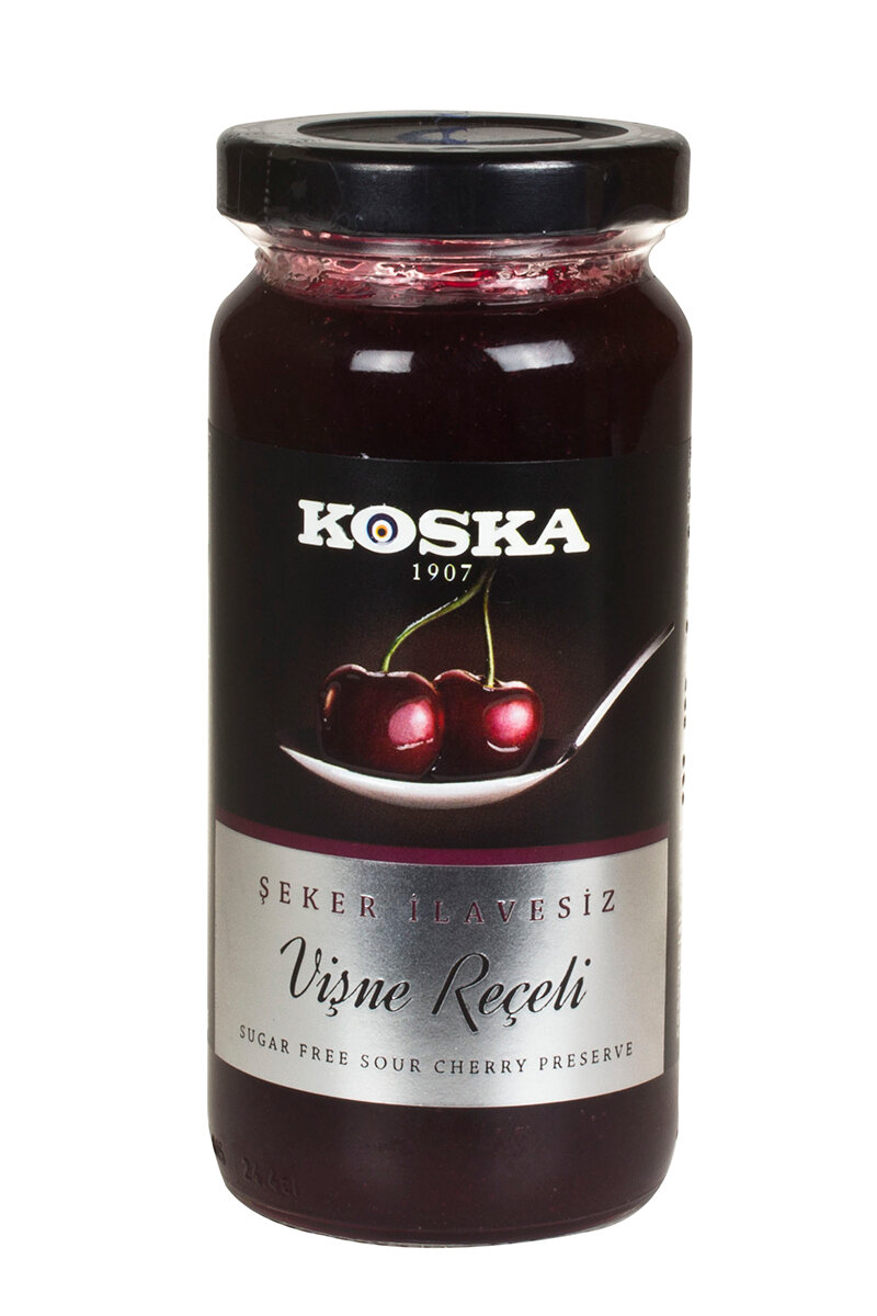 Koska Şeker İlavesiz Vişne Reçeli 290 G