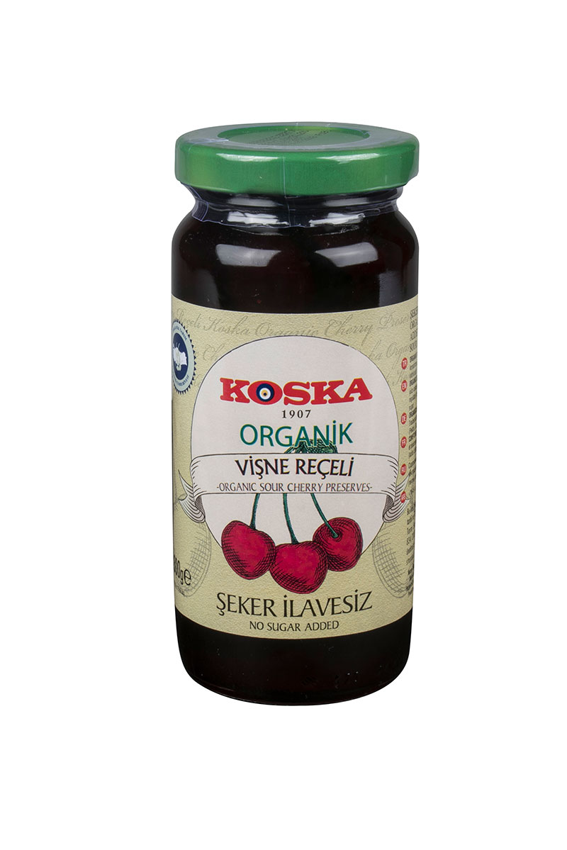 Koska Organik Vişne Reçeli 300 Gr