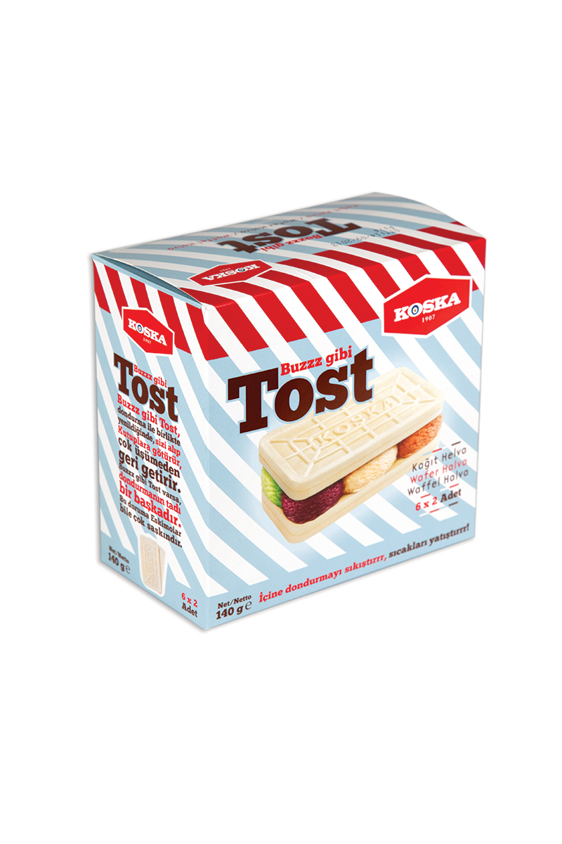 Koska Tost Kağıt Helva 140 G