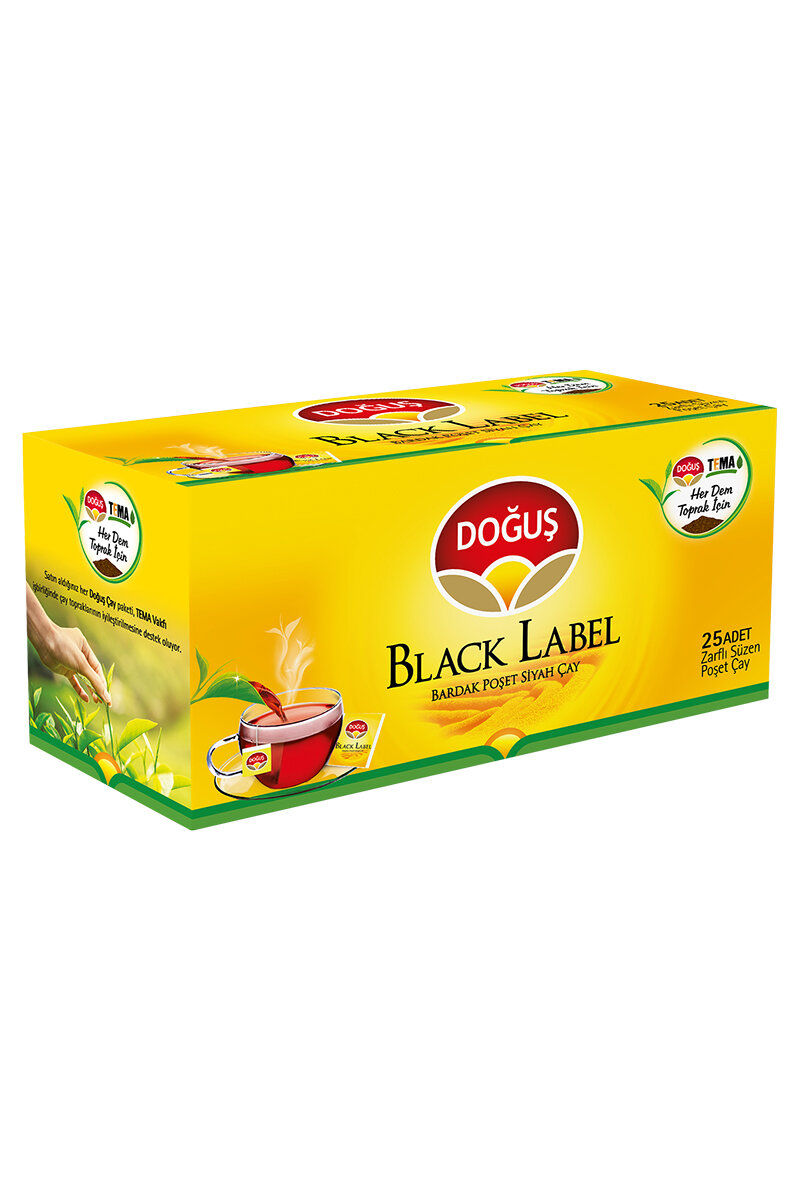 Doğuş Black Label Çay 25'li Bardak Poşet