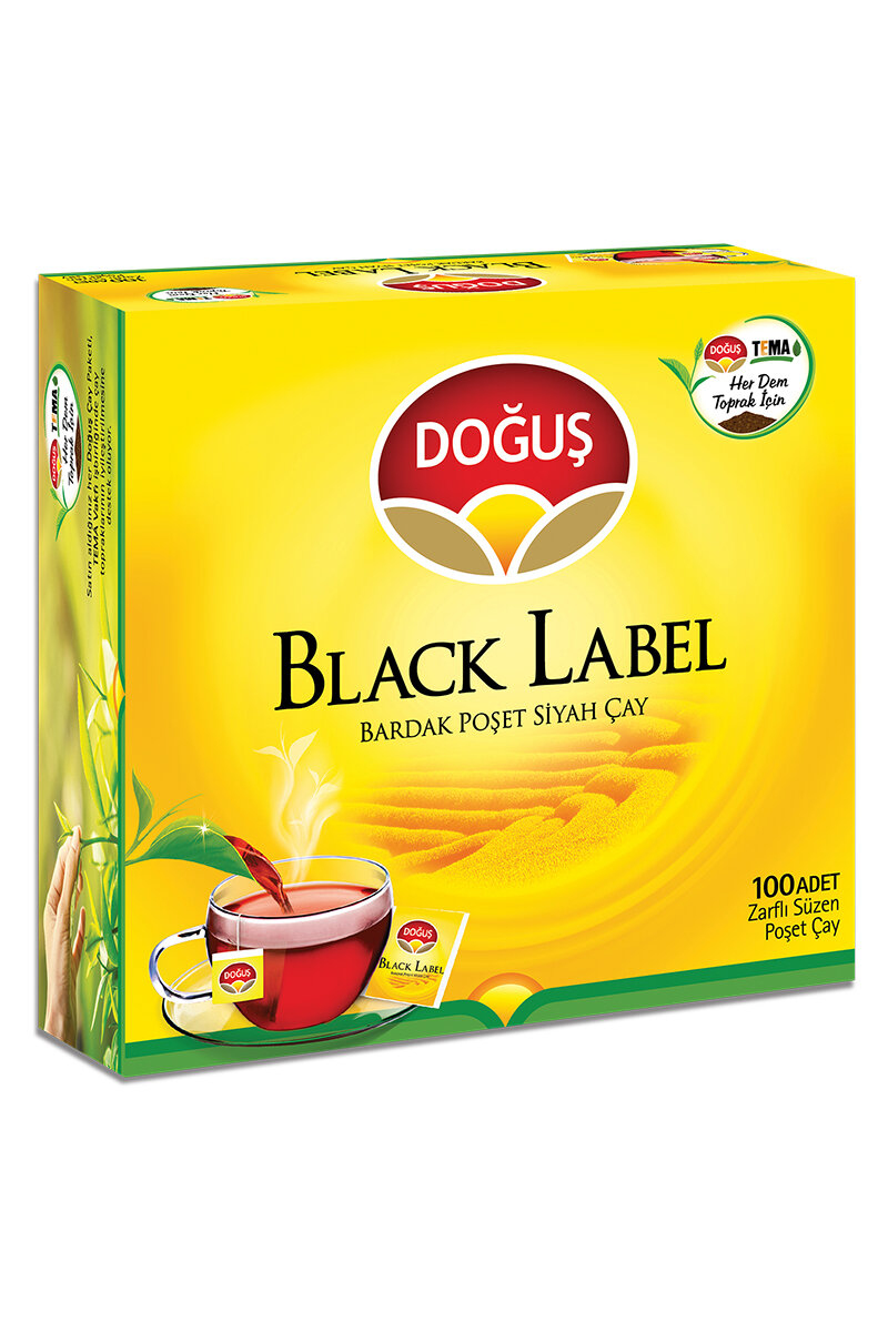 Doğuş Black Label Çay 100'lü Bardak Poşet