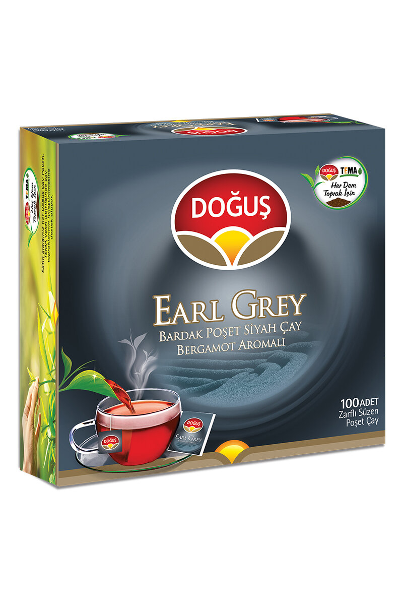 Doğuş Earl Grey Çay 100'lü Bardak Poşet