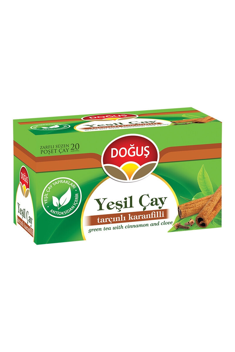 Doğuş Yeşil Çay Tarçınlı Karanfilli 20 Li