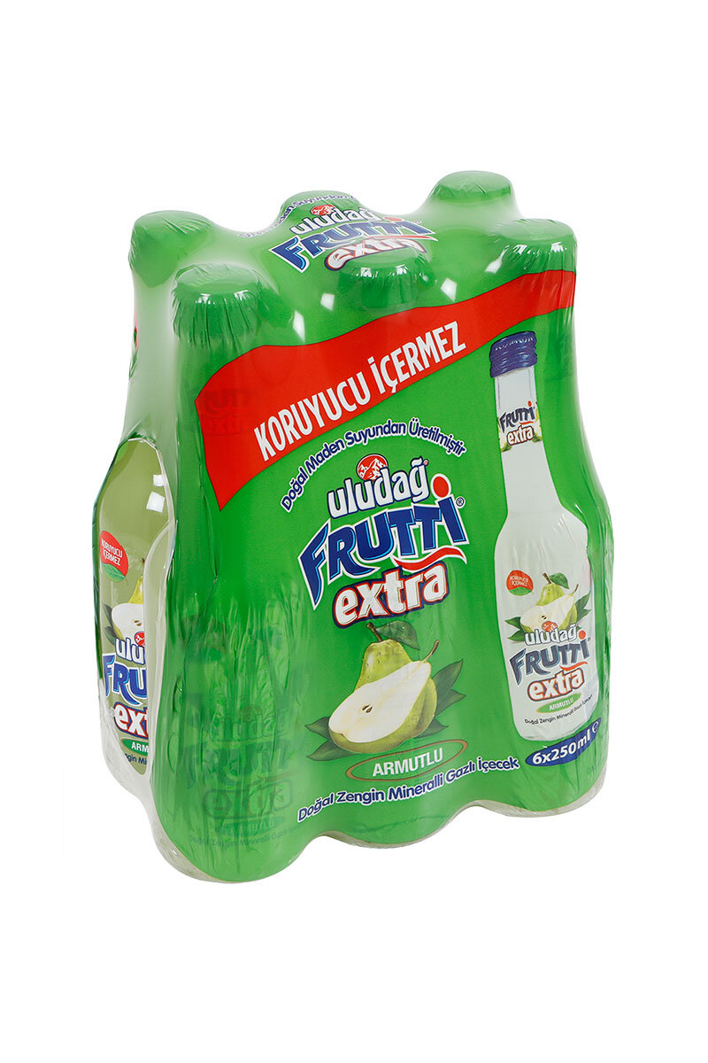 Uludağ Frutti Extra Armutlu Gazlı İçecek 6X250 ml