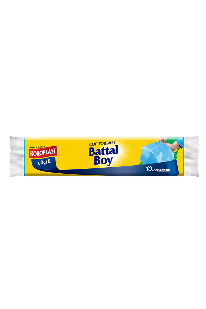 Koroplast Çöp Torbası Battal Boy 10 Lu