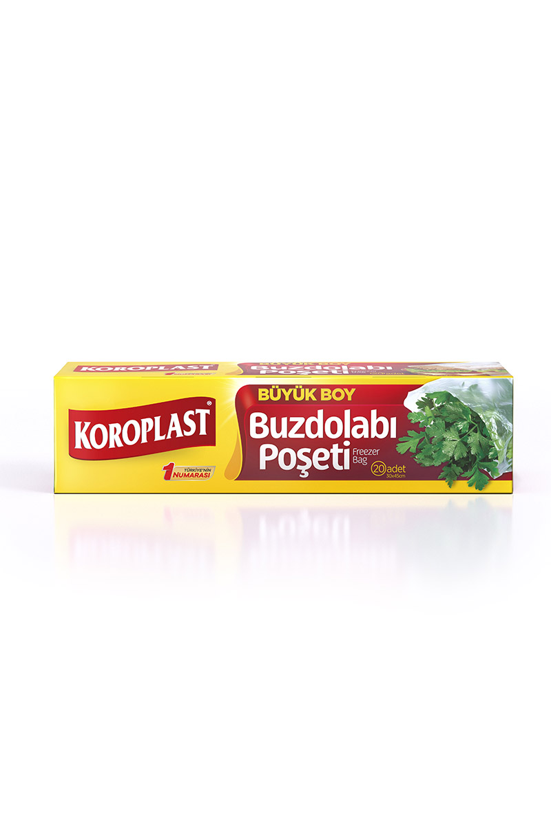 Koroplast Buzdolabı Poşeti Büyük 30*45 20 Adet