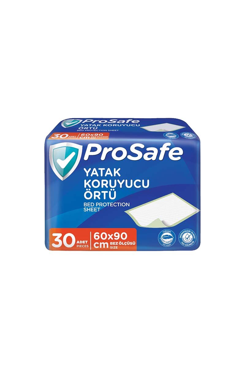 Prosafe Yatak Koruyucu Örtü 30'lu 60x90 cm