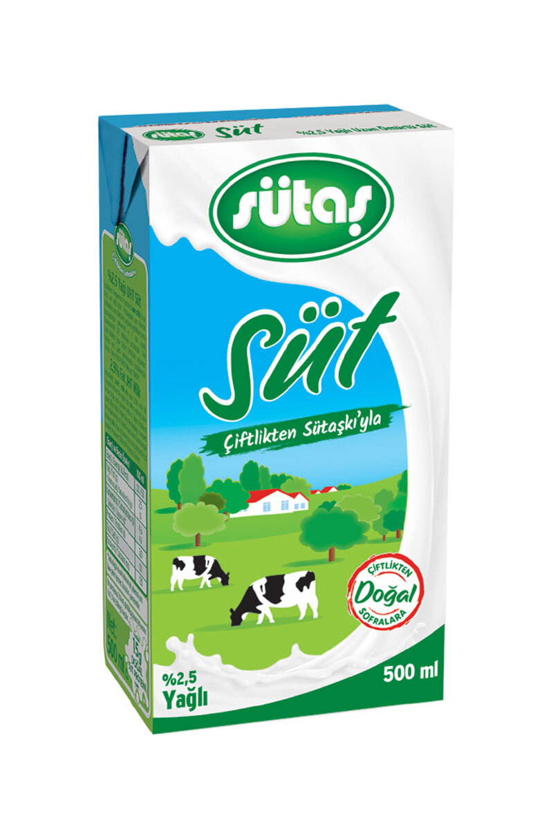 Sütaş Süt 500 Ml