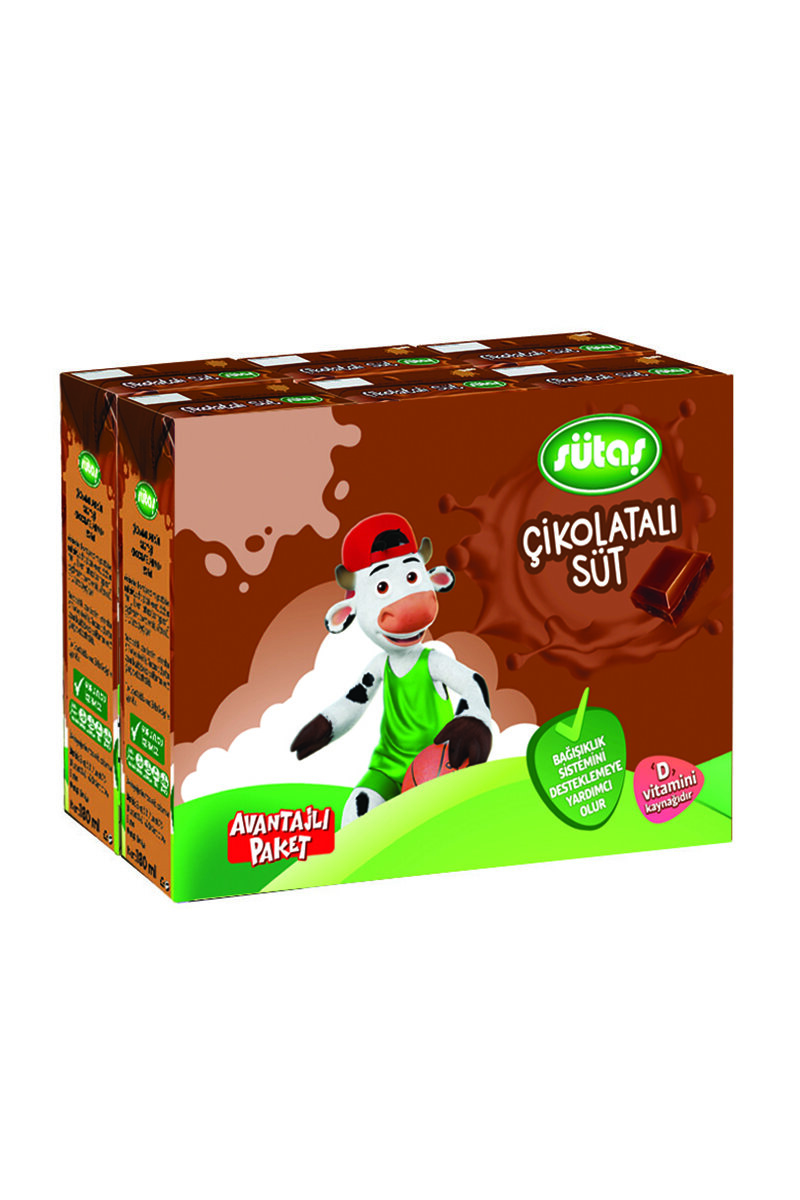 Sütaş Çikolatalı Süt 6x180 Ml