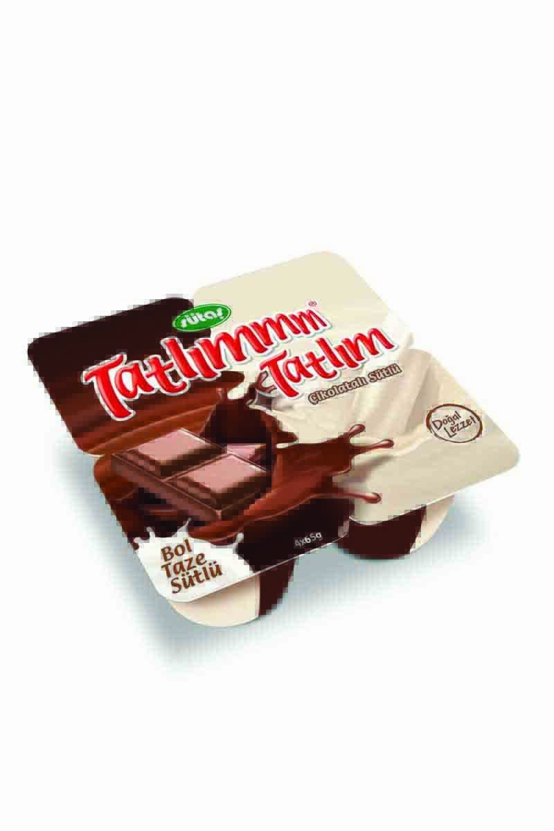 Sütaş Tatlım Çikolatalı 4x65 G