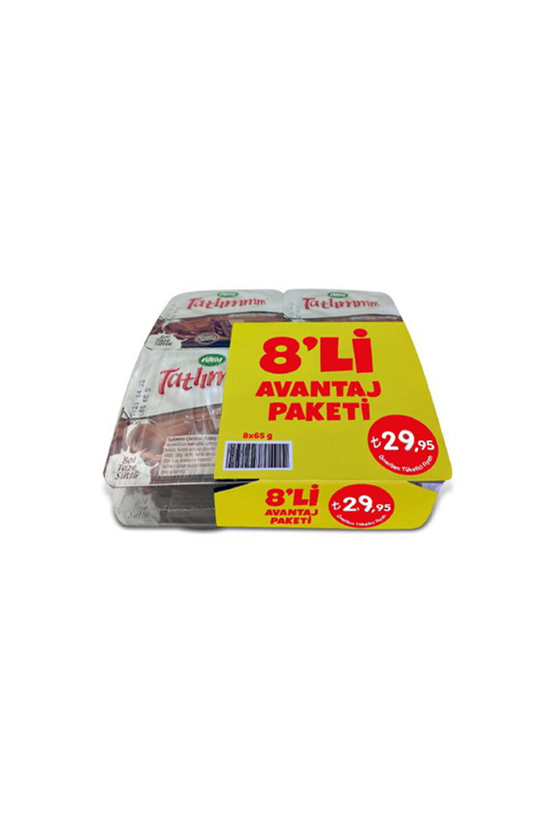 Sütaş Tatlım Çikolatalı 8x65 G