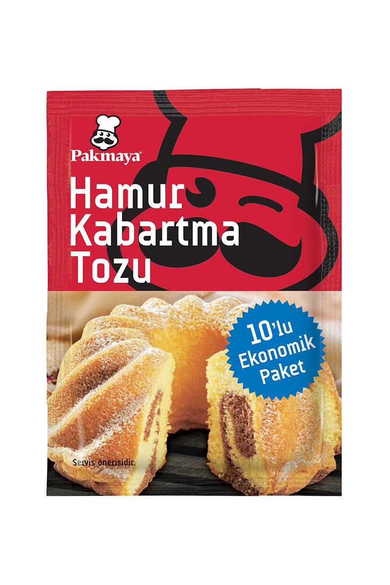 Pakmaya Hamur Kabartma Tozu 10 x 10 g