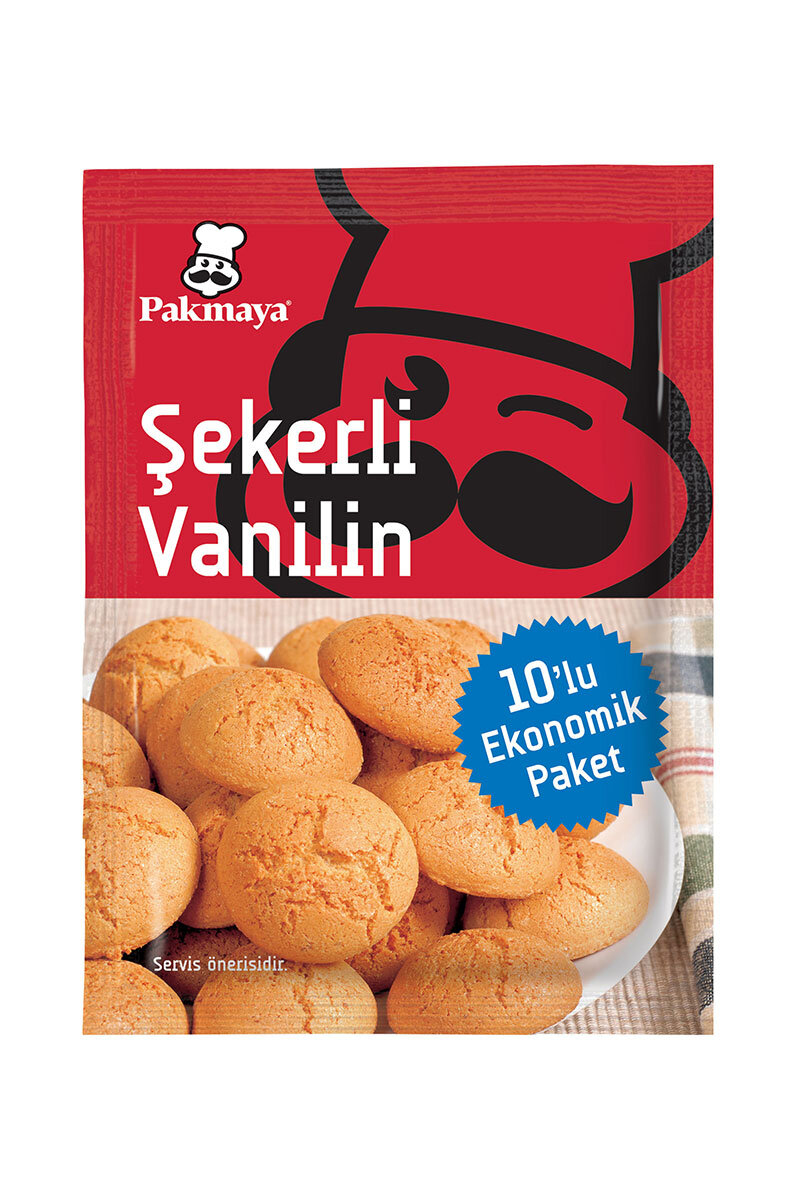 Pakmaya Şekerli Vanilin 10 X 5 g