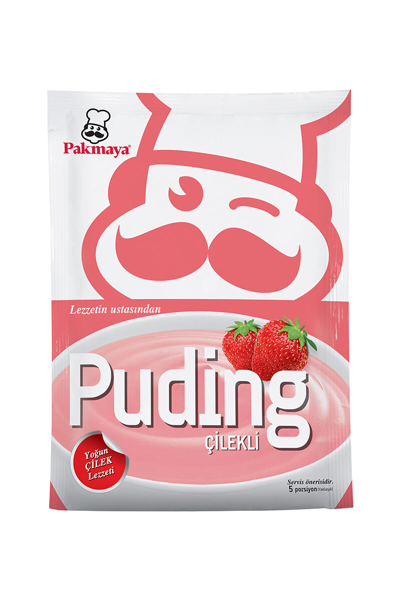 Pakmaya Çilekli Puding 125 g