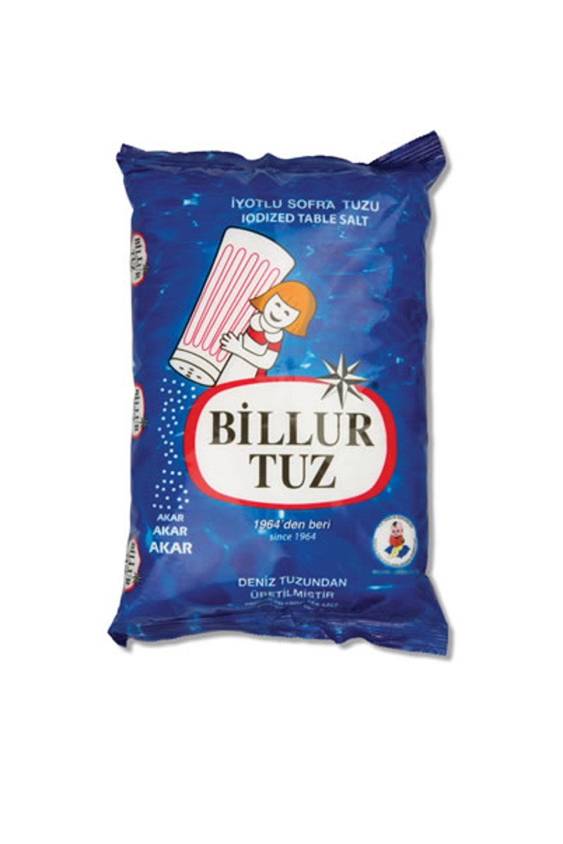 Billur Tuz 1500 g (Denız Tuzu)