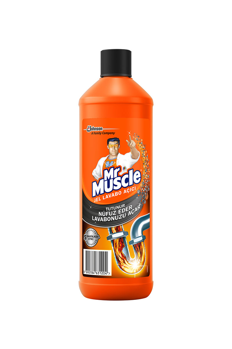 Mr Muscle Lavabo Açıcı Jel 1000 ml