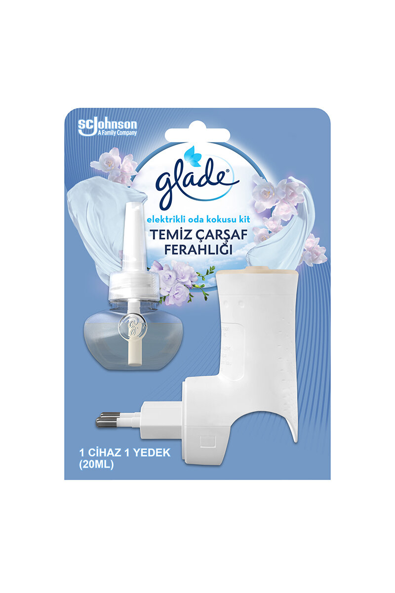 Glade Elektrikli Kit Oda Kokusu Temiz Çarşaf Ferahlığı