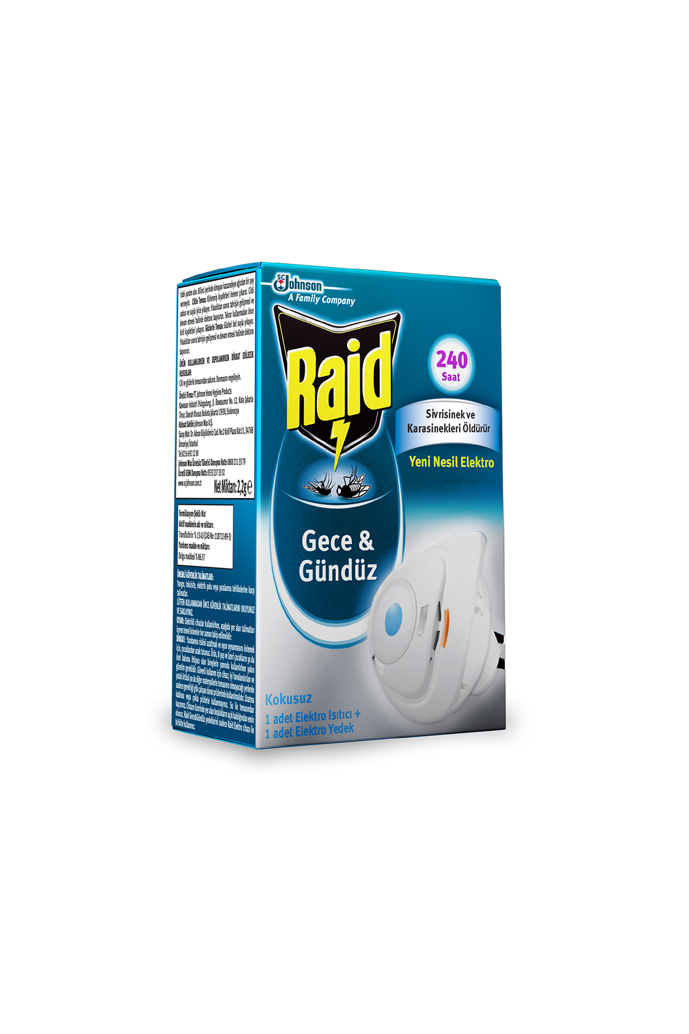 Raid Sinek Savar Gece Gündüz Sistem 240 Saat