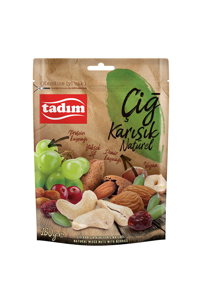 Tadım Çiğ Karışık Naturel 180 g