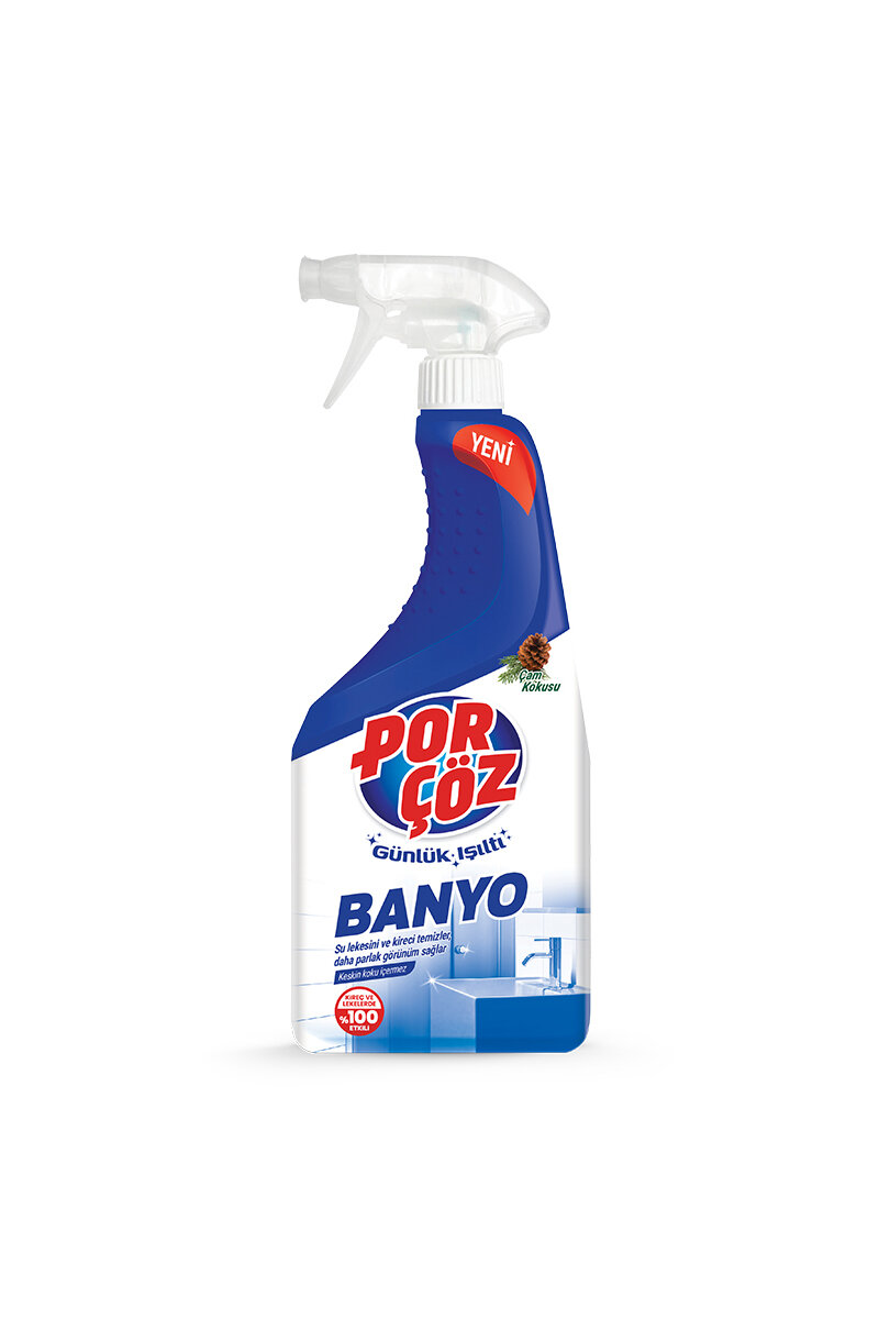 Porçöz Yüzey Temizleyici Sprey 750 ml Banyo