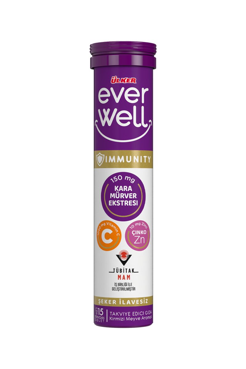 Ülker Everwell Karamürver Vitamin C Tablet 67,5 g