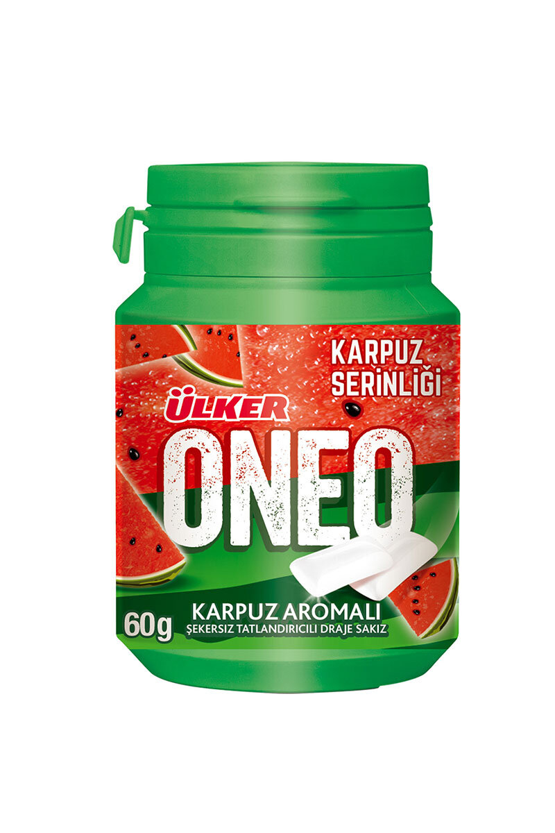Ülker Oneo Karpuz Aromalı Kutu Sakız 60 G