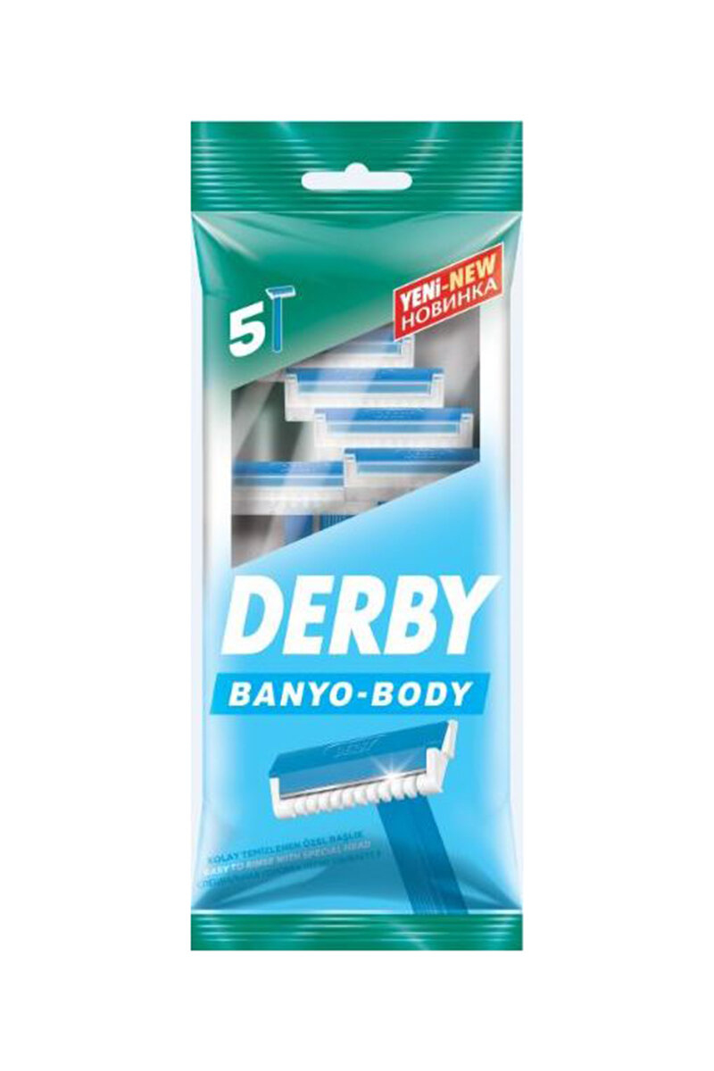 Derby 5 Lı Poşet Banyo Tıraş Bıçağı