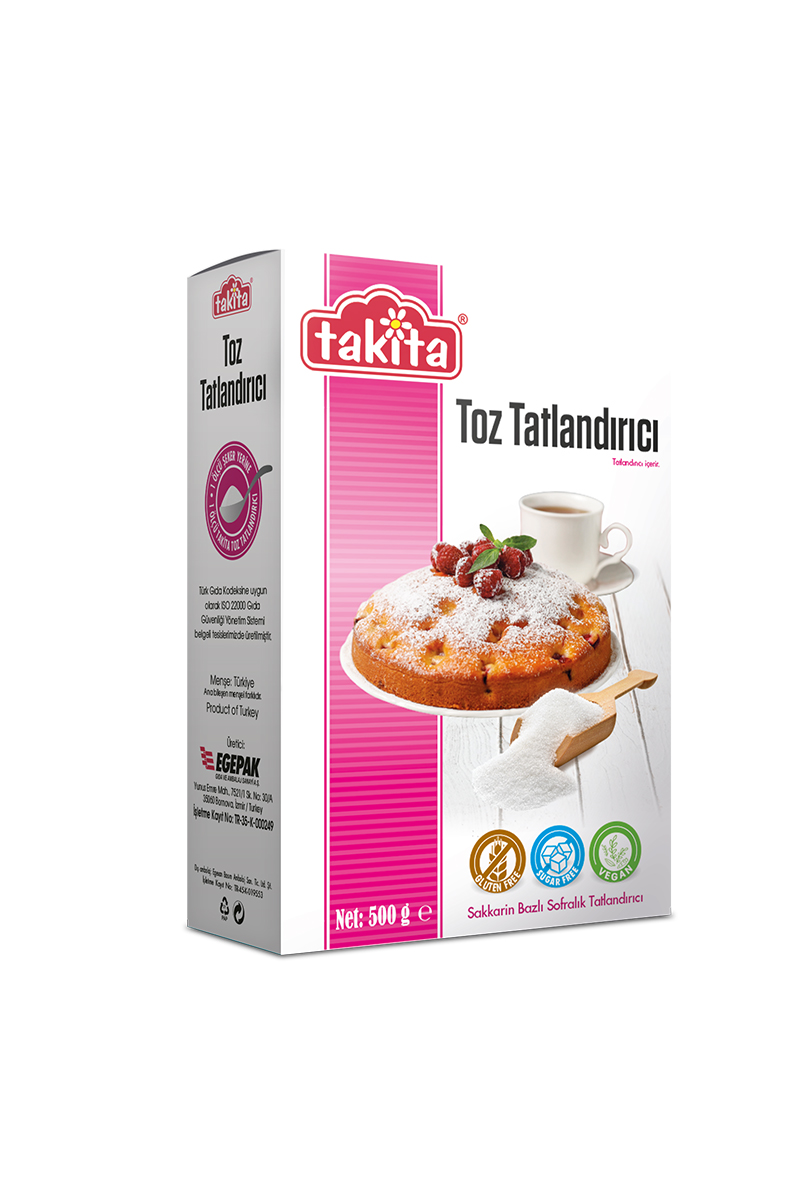 Takita Diyabetik Toz Tatlandırıcı 500 Gr