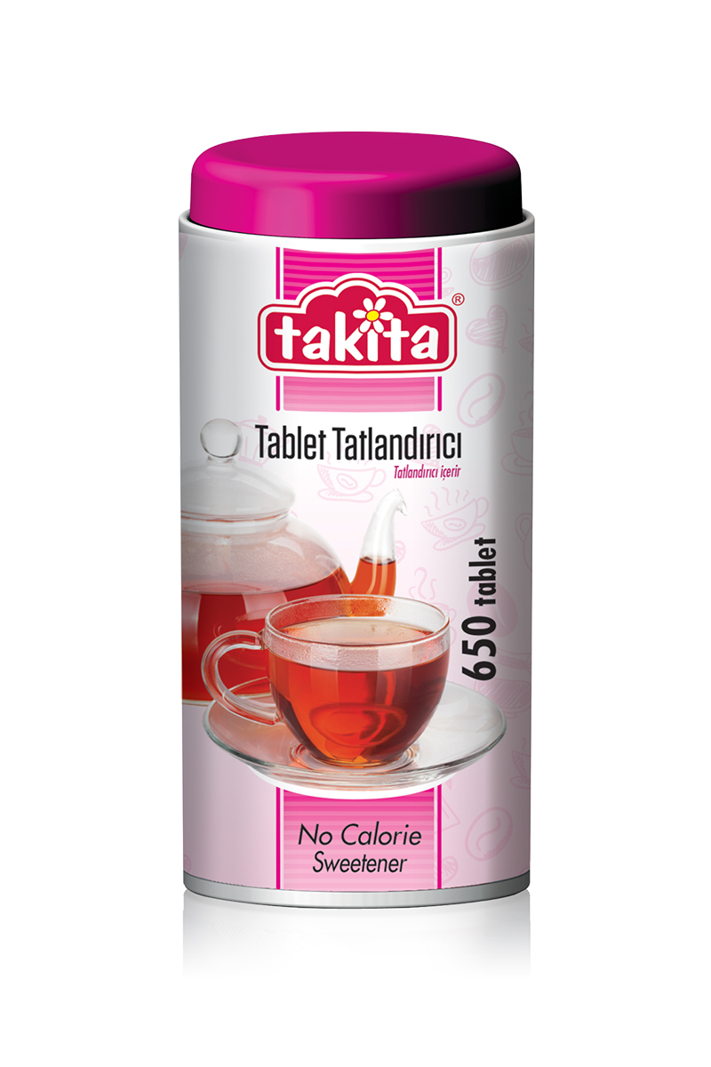 Takita Tatlandırıcı Tablet 650 Adet