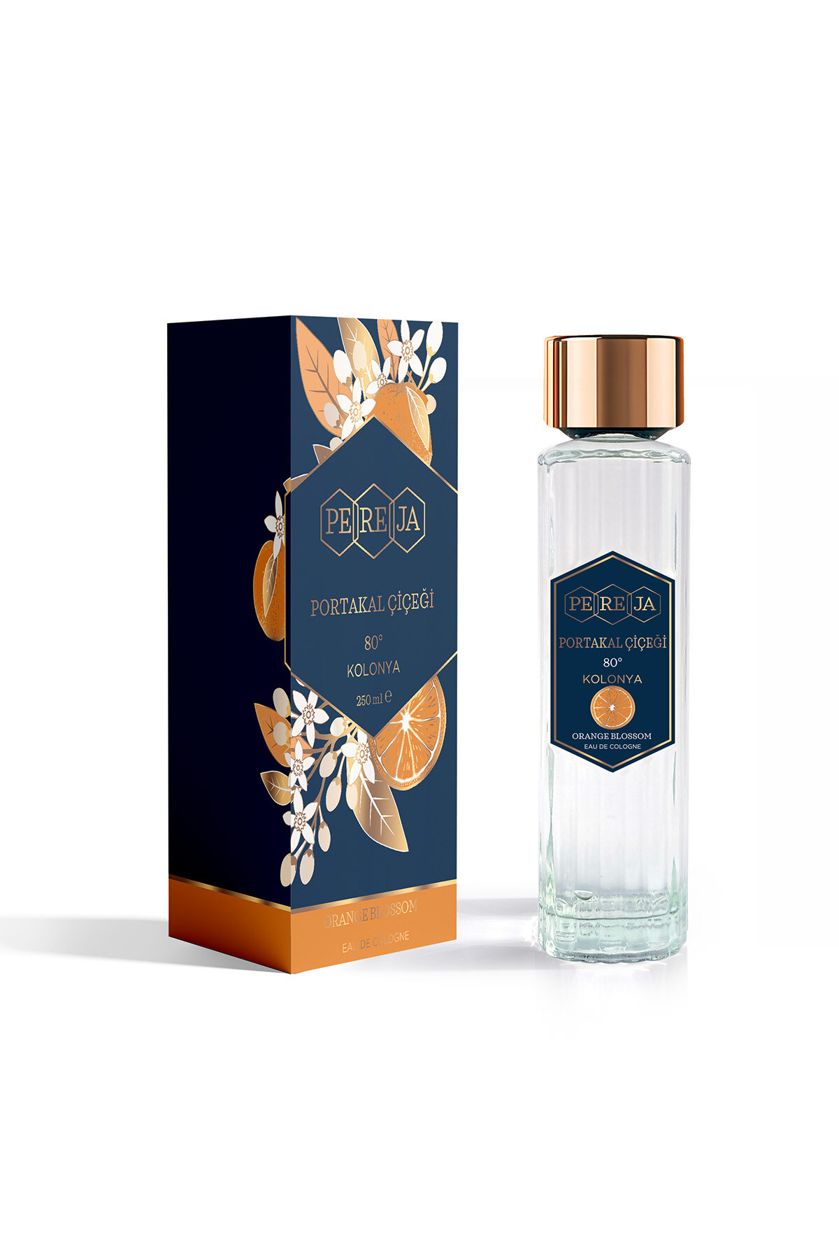 Pereja Parfümlü Kolonya 250 ml Cam Portakal Çiçeği