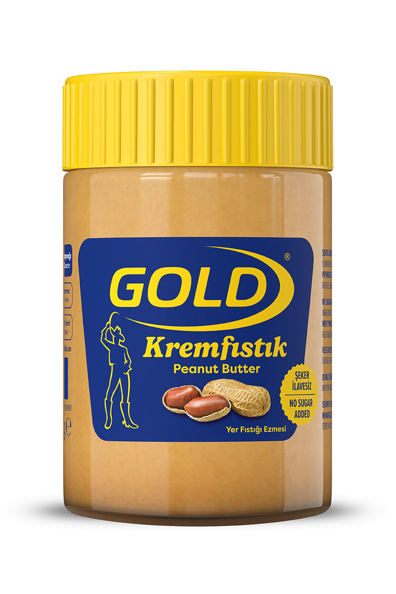 Gold Fıstık Ezmesi Şekersiz 340 G